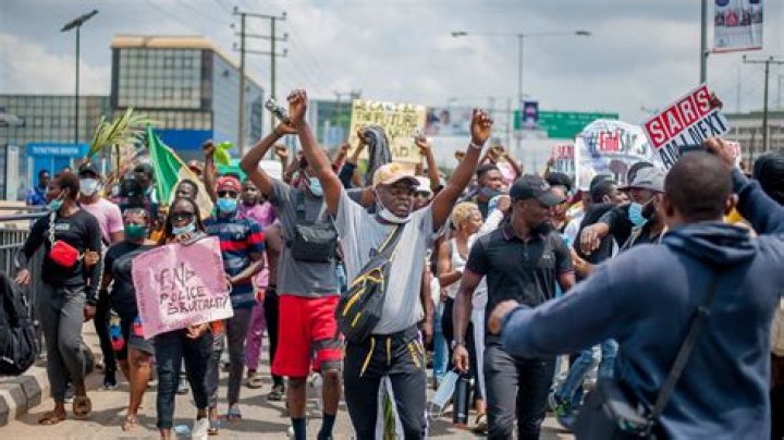 
Daniella Peters commemorate the second anniversary of the #EndSARS protest 