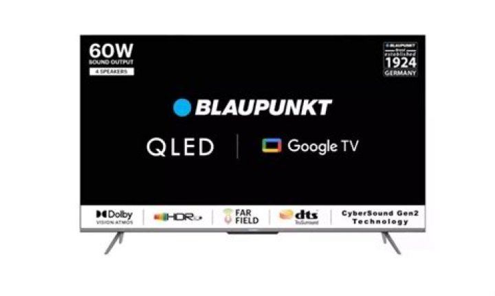 
German brand Blaupunkt TV brings 3 affordable QLED TVs to India 