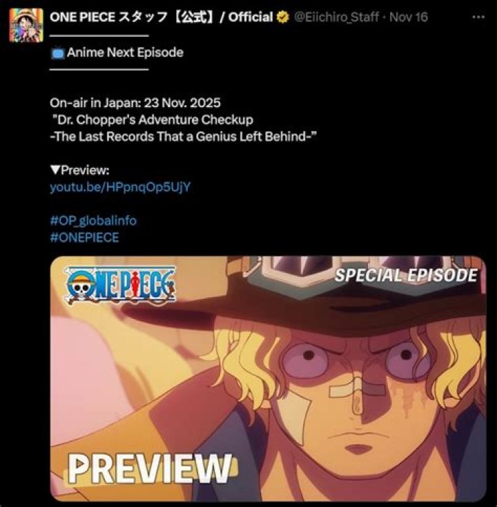 
One Piece Episode 1032: Release Date & Time Check Spoilers Alert & Preview 